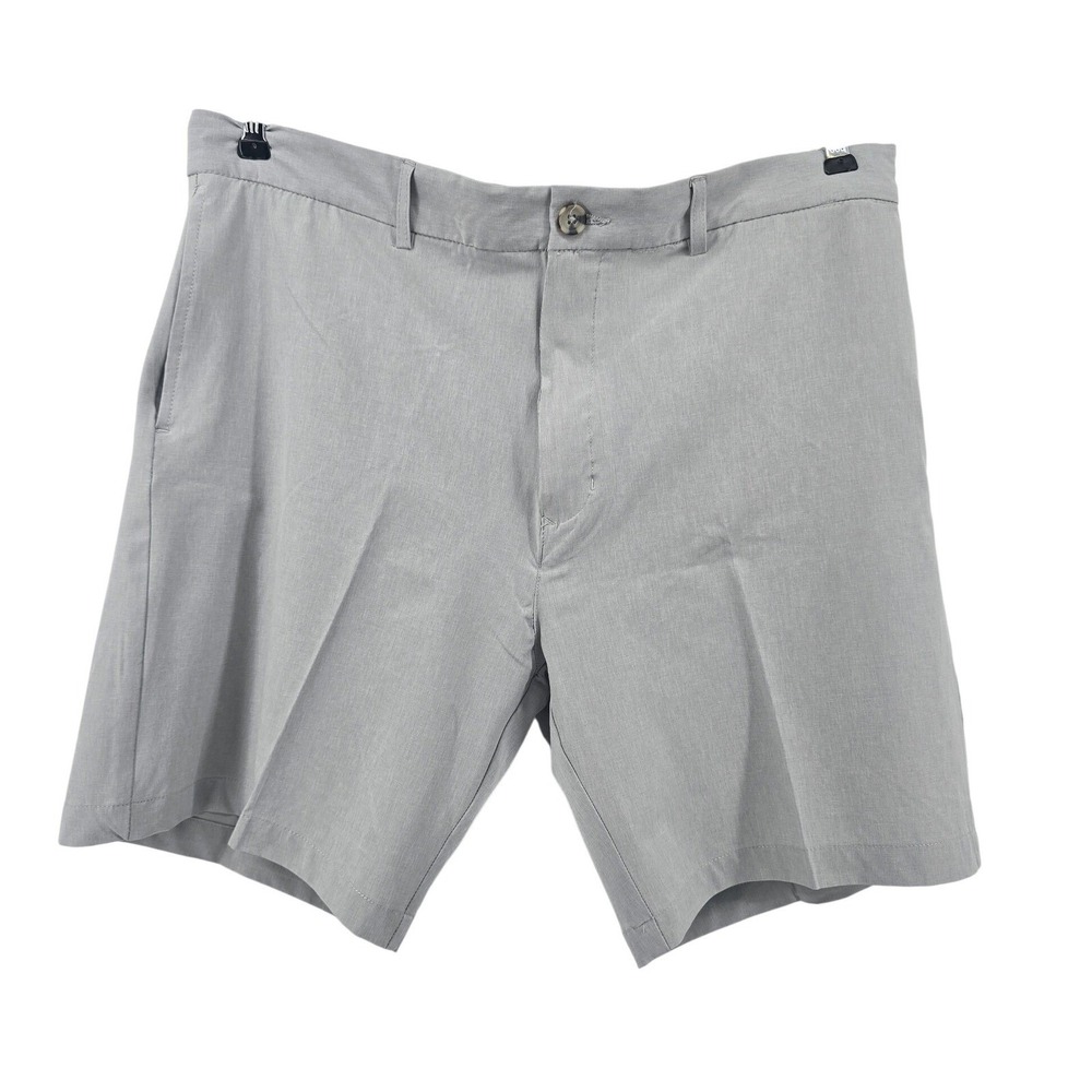Tailorbyrd Shorts Mens 38 Collection Light Gray Flamingo Logo EUC